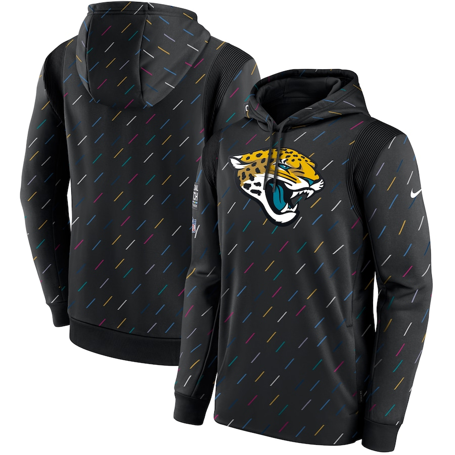 Women NFL Jacksonville Jaguars 2025 Nike black hoodie->women nfl jersey->Women Jersey